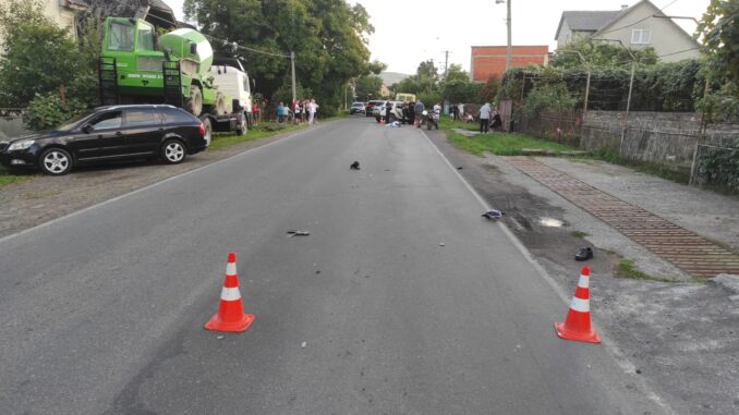 Фатальний наїзд: у Закарпатті трапилася смертельна аварія за участі малолітнього мотоцикліста (ФОТО) 