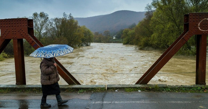 В Закарпатской области объявлено гидрологическое штормовое предупреждение