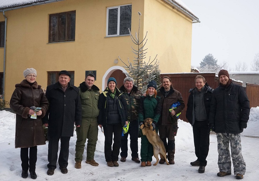 Закарпатські лісівники ділились досвідом з шотландськими колегами