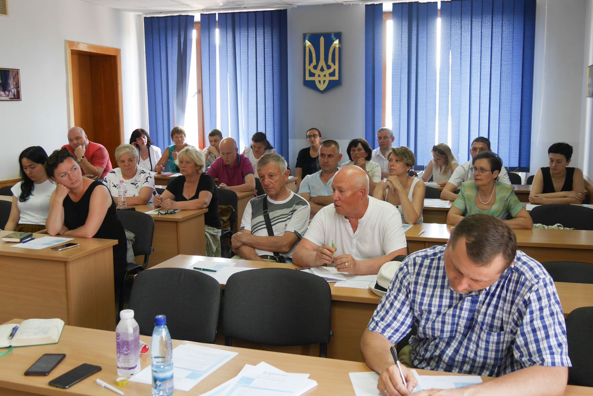 На семінарі для представників об’єднань співвласників багатоквартирних будинків в Ужгородській міській раді.