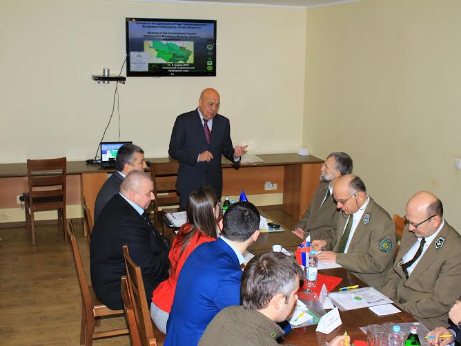В Ужанскому национальном природном парке состоялось заседание с участием руководства Бещадского национального парка (Польша), национального парка «Полоніни» (Словаччинна) и Ужанского НПП (Украина)
