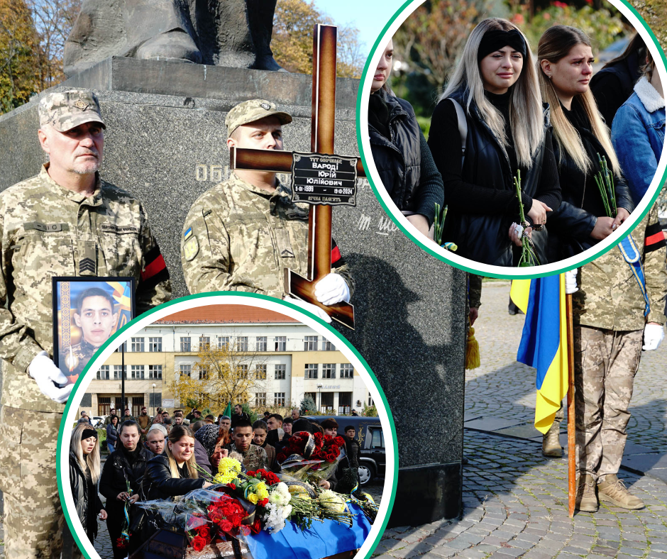 Сира земля стала домом для полеглоо закарпатця: в області проводжали в останню путь Героя (ФОТО)