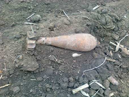 Небезпечний боєприпас часів Другої світової війни знайшли в селі Кам'яницька Гута.