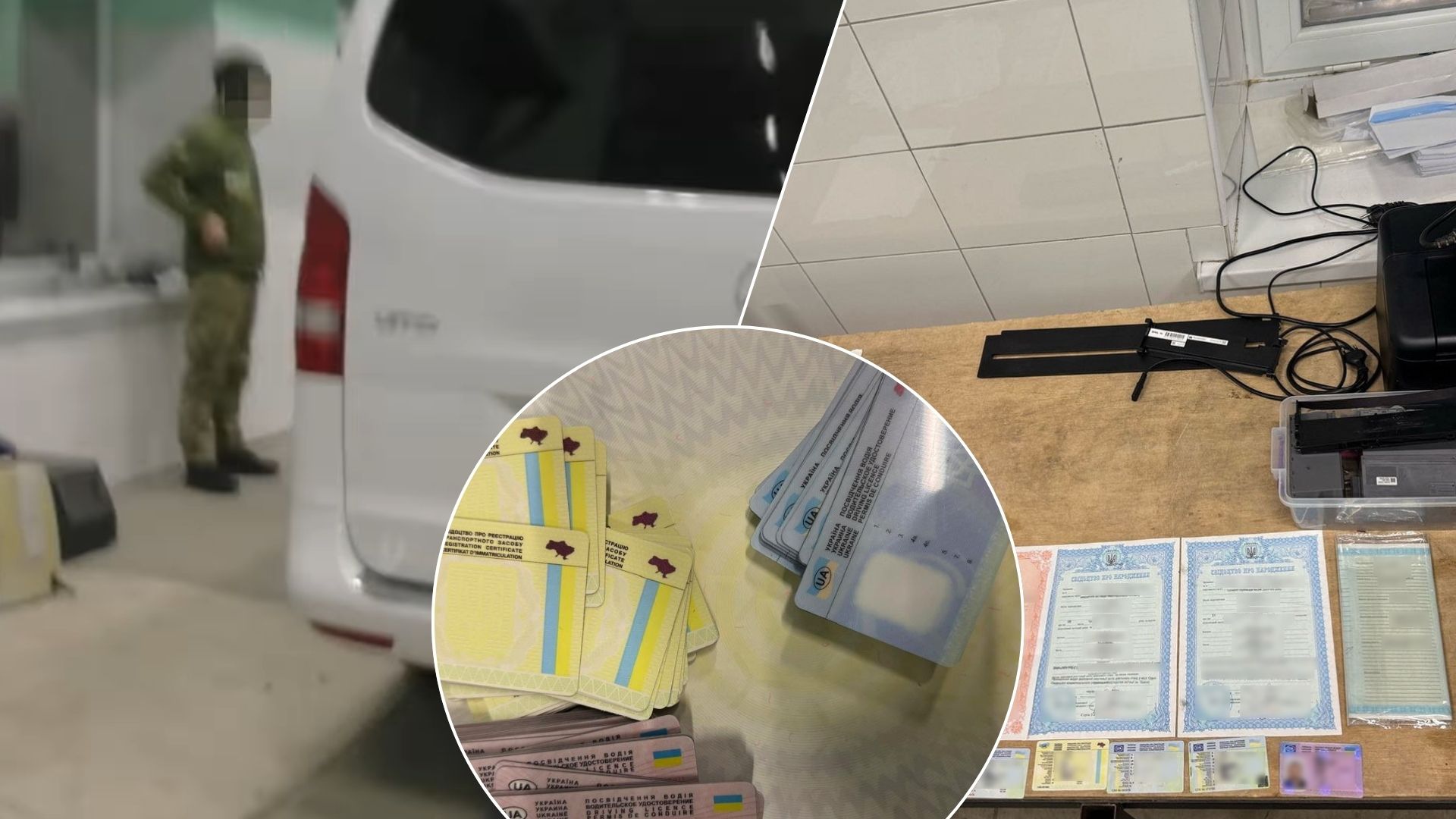 Фальшиві дипломи, права і свідоцтва: викрито масштабну схему підробки документів (ВІДЕО)