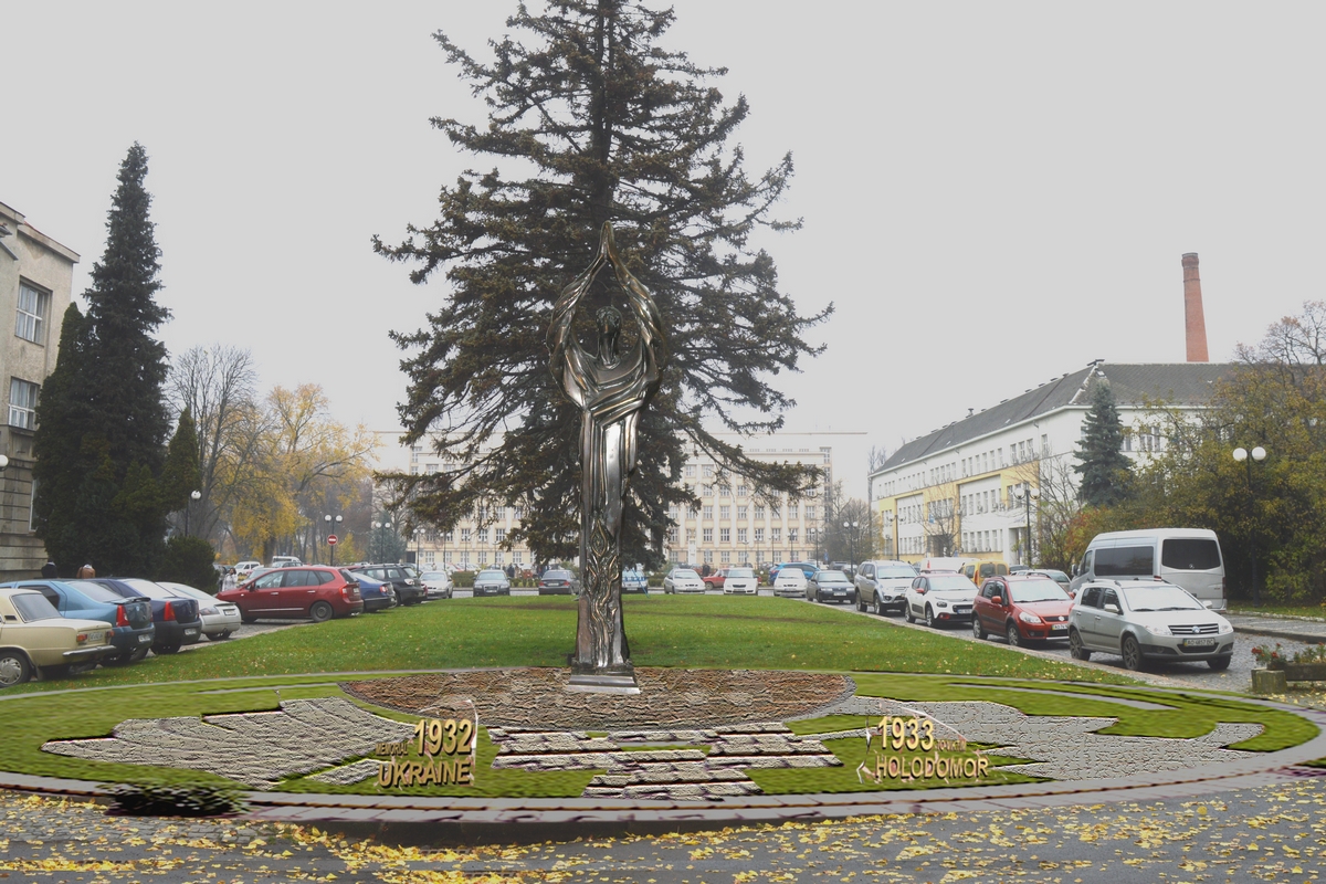 В Ужгороді встановлять 4-метровий пам’ятник жертвам Голодомору / ФОТОФАКТ