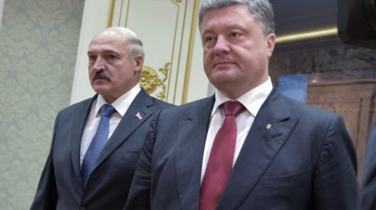 Порошенко и Лукашенко начали двустороннюю встречу