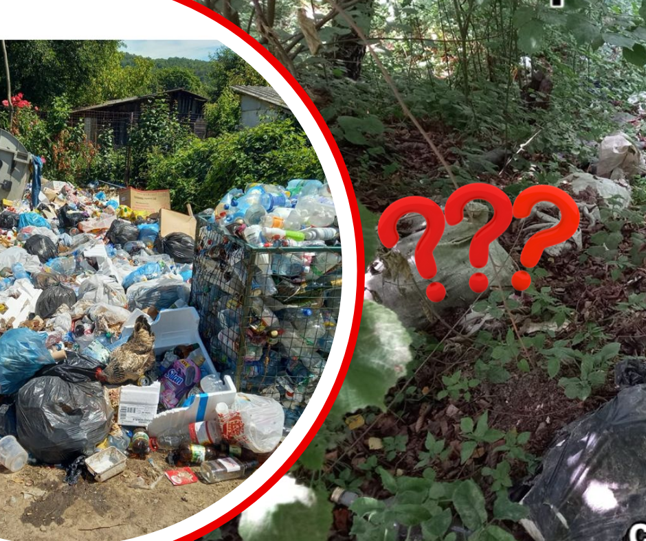 Сміттєвий хаос в області: 7 незаконних звалищ й трактора - порушника виявили в одному з куточків регіону (ФОТО)
