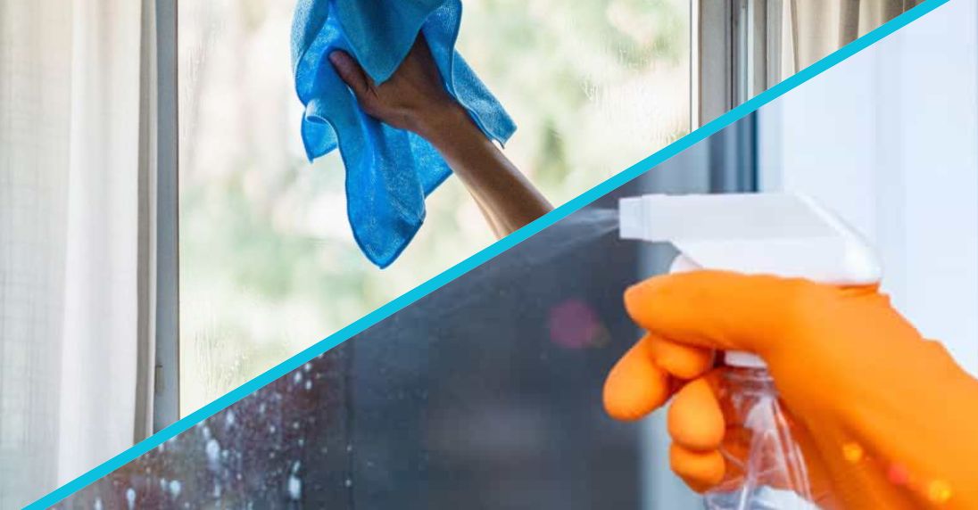 Easter is just around the corner and window washing is on the nose: tricks to help wash windows quickly and without streaks