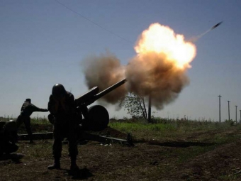 Станом на 18.00, 22 липня проросійські бандформування здійснили 34 обстріли по захисниках України.