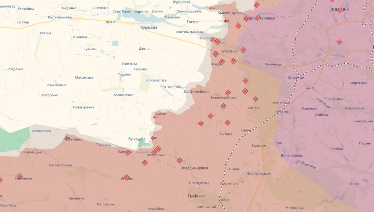 Донбасс в огне: Водяное под контролем России, боевые действия в активной фазе