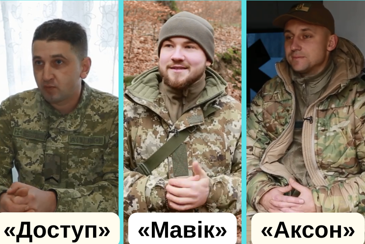 Захисники з різних міст країни, але їх об'єднує спільна справа — захист України.  