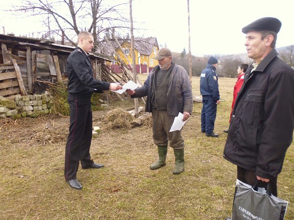 07 марта в селе Гукливый, что на Воловеччине, состоялось пожарно-профилактическая отработка. 
