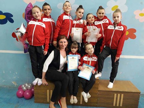 Збірна команда Мукачева здобула призові місця на Міжнародному турнірі з художньої гімнастики в Молдові
