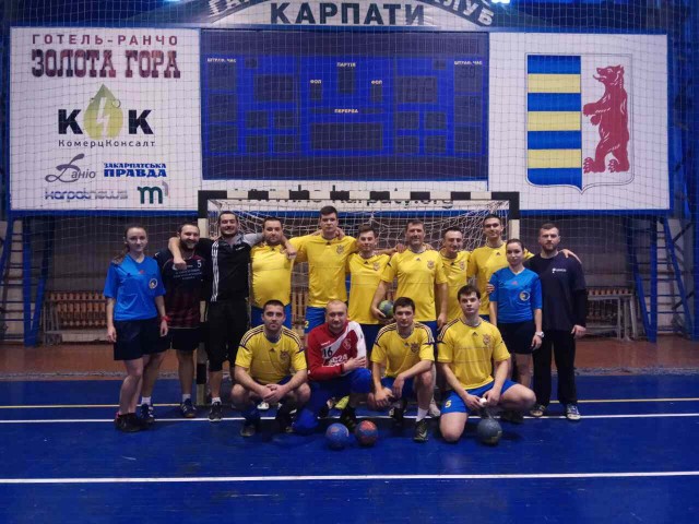 В Ужгороде состоялся 3-й тур Чемпионата области по гандболу среди мужских команд
