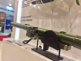 «Укроборонпром» представив на 13-й Міжнародній виставці військової техніки IDEF-2017 у Стамбулі новий переносний реактивний гранатомет. 