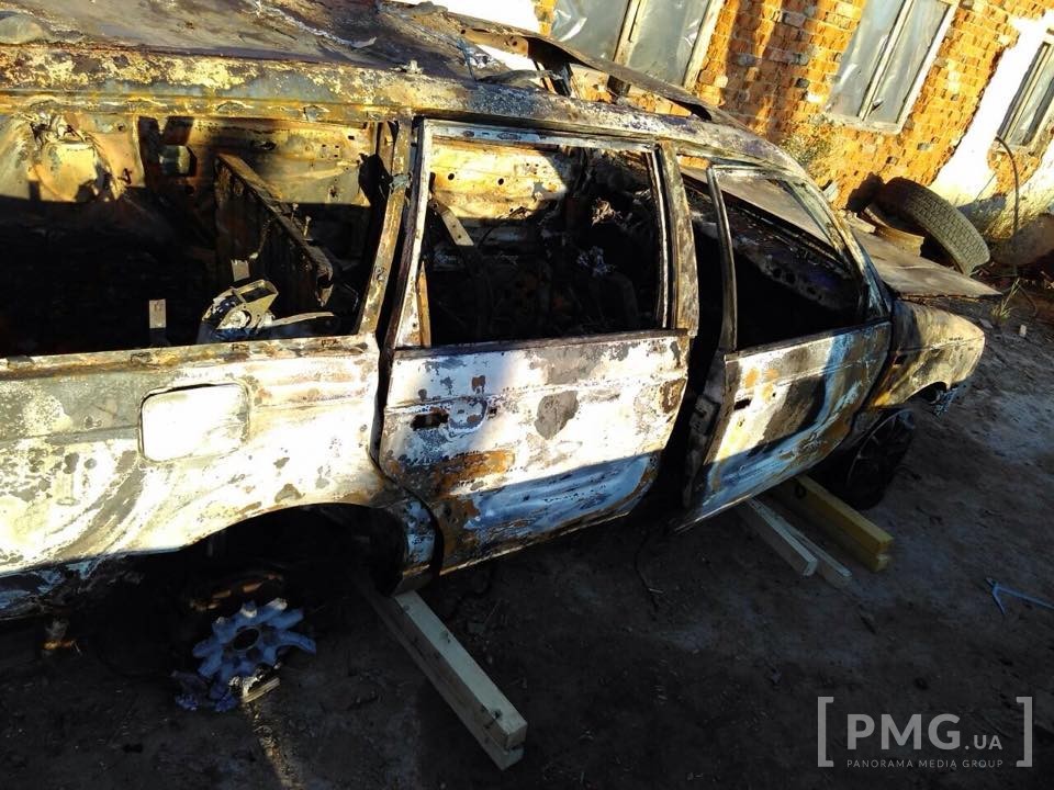 Вчера около 17:00 в селе Форнош Мукачевского района произошел пожар: загорелась иномарка 