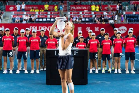 У Гонконзі завершився фінал тенісного турніру Prudential Hong Kong Tennis Open 2018, в якому українка Даяна Ястремська обіграла Ван Цян з Китаю. Про це повідомляється на сайті 