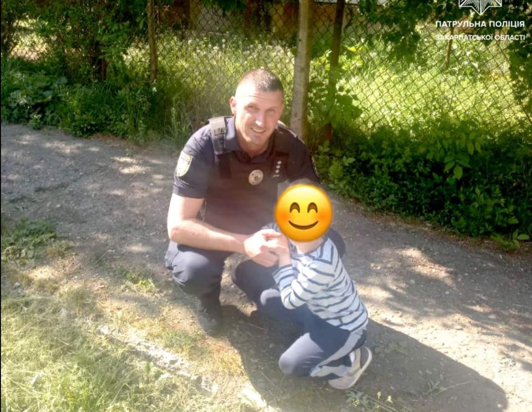 Ужгородский патруль вернул пропавшего мальчика внутренне перемещенным лицам