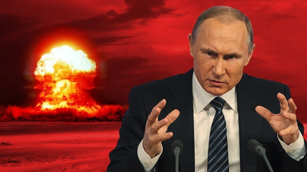 За даними ЗМІ, російський президент Володимир Путін має намір продемонструвати свою готовність застосувати зброю масового знищення, здійснивши ядерне випробування на кордонах України.