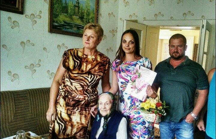 В селі Сторожниця Ужгородського району 26 липня привітали з 103-ім днем народження.