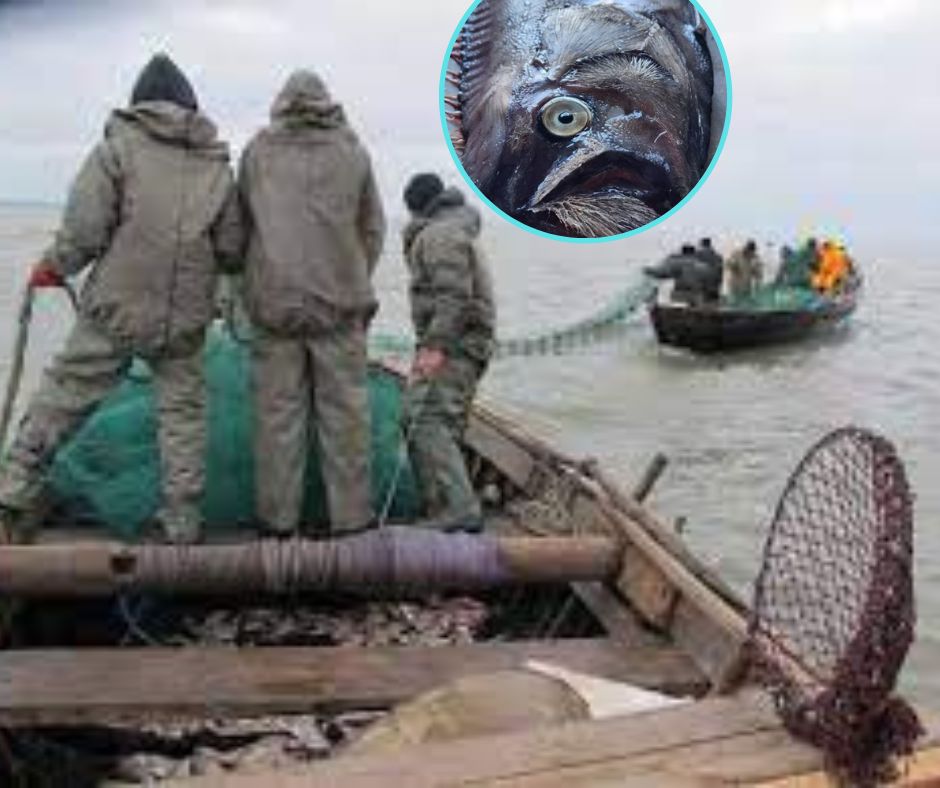 A bizarre creature known as a "harbinger of doom": fishermen pulled something terrible out of the water (PHOTOS)