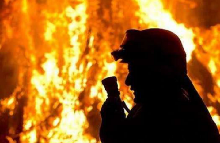 Пожар случился 20 июля в 06:05 утра на улице Лоная. На место происшествия прибыли пожарные береговой охраны.