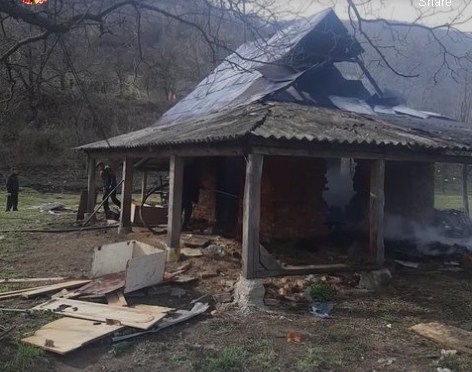 В селі Забрідь Хустського району сталася пожежа в будівлі.