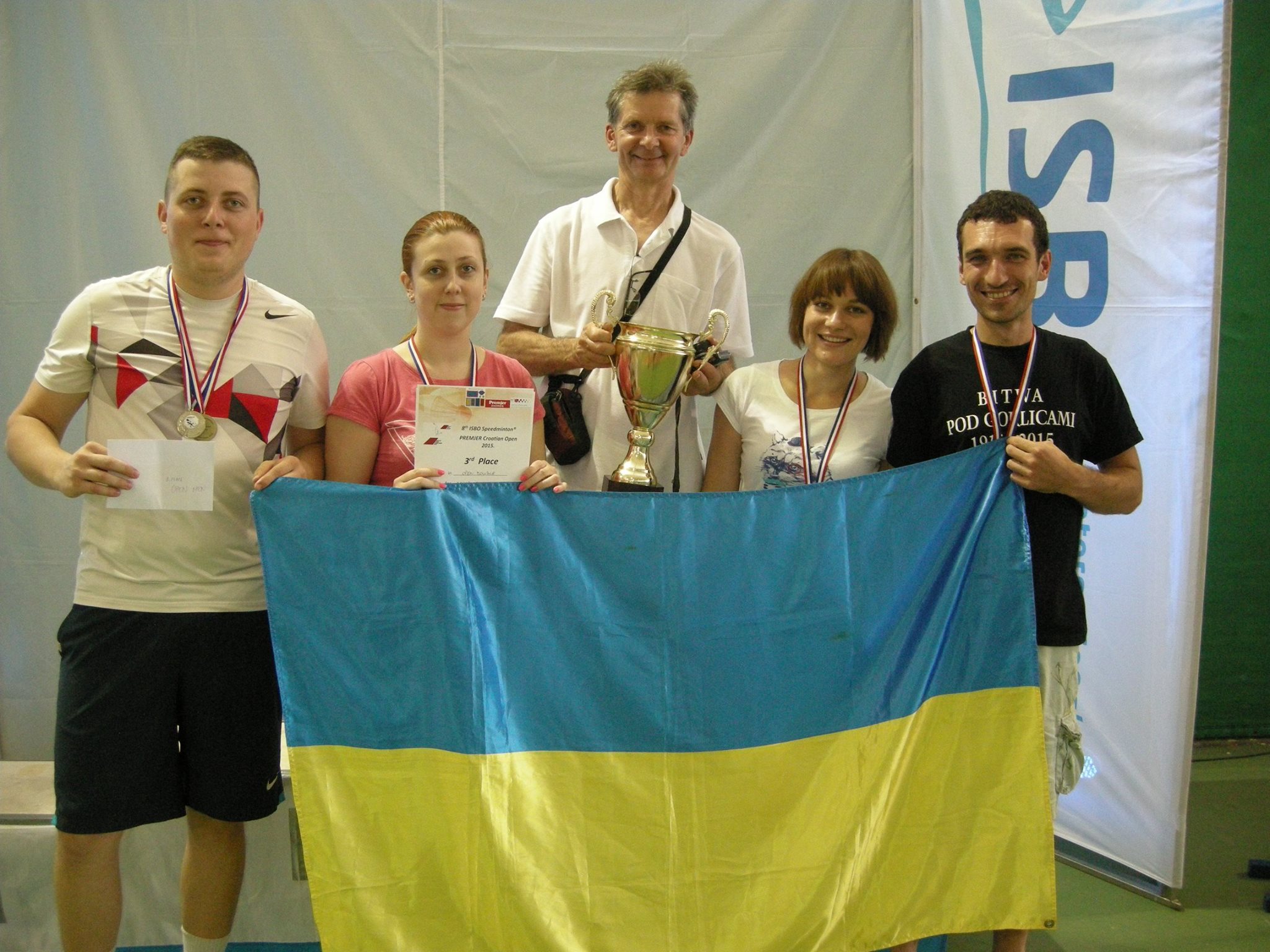 Ужгородець посів друге місце на європейських змаганнях з спідбадмінтону / ВІДЕО