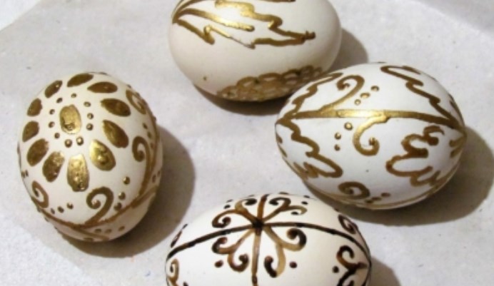 Древние традиции изготовления пасхальных яиц второй половины ХХ века. - начало XXI века.