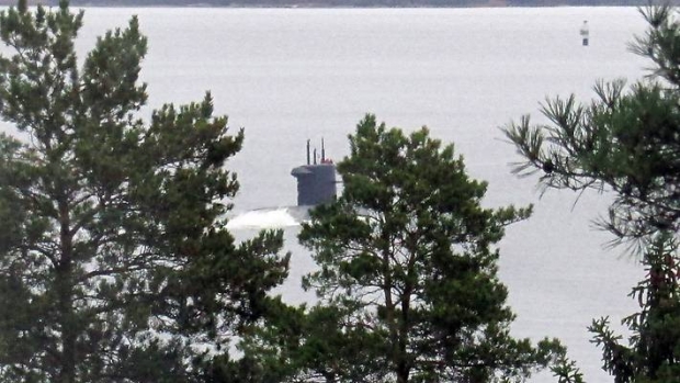 У шведських ЗМІ з'явилися фото іноземного підводного човна