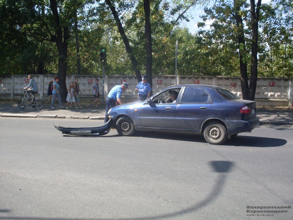 В Ужгороді сталася ДТП