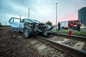 В автомобиле,в который недавно врезался поезд в Венгрии, находились закарпатцы / ВИДЕО