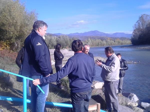 19 октября 2016 года специалистами БУВР Тисы вместе с венгерскими коллегами из Верхнее-Тисайської Дирекции водных дел было проведено комиссионное обследование.
