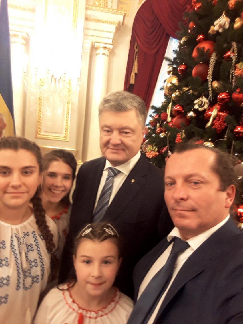 19 грудня родина Президента приймала талановитих дітей з усіх куточків України, в т.ч. і Закарпаття.