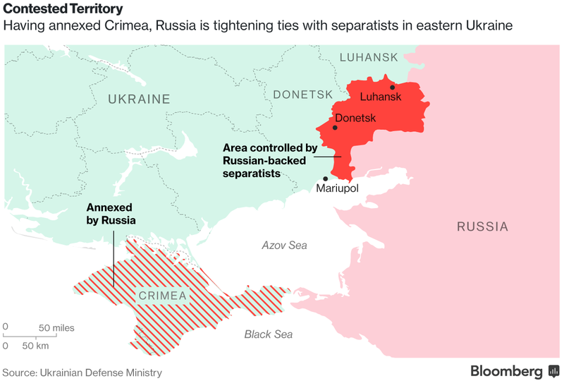 Незважаючи на удаване замороження конфлікту на Донбасі, реальна стратегія президента РФ Володимира Путіна - повністю відокремити регіон від України й поступово ввести до складу Росії.