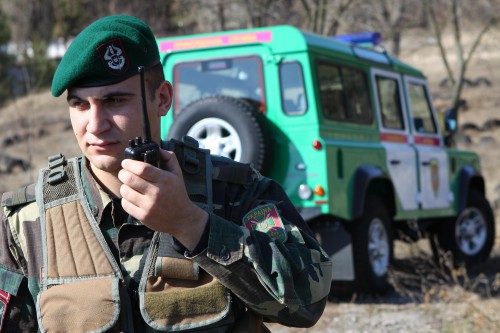 Прикордонникам нічого не відомо про колону військової техніки на кордоні / ОФІЦІЙНО