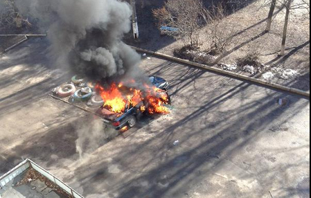 В Харкові другий вибух: автомобіль загорівся і підірвався