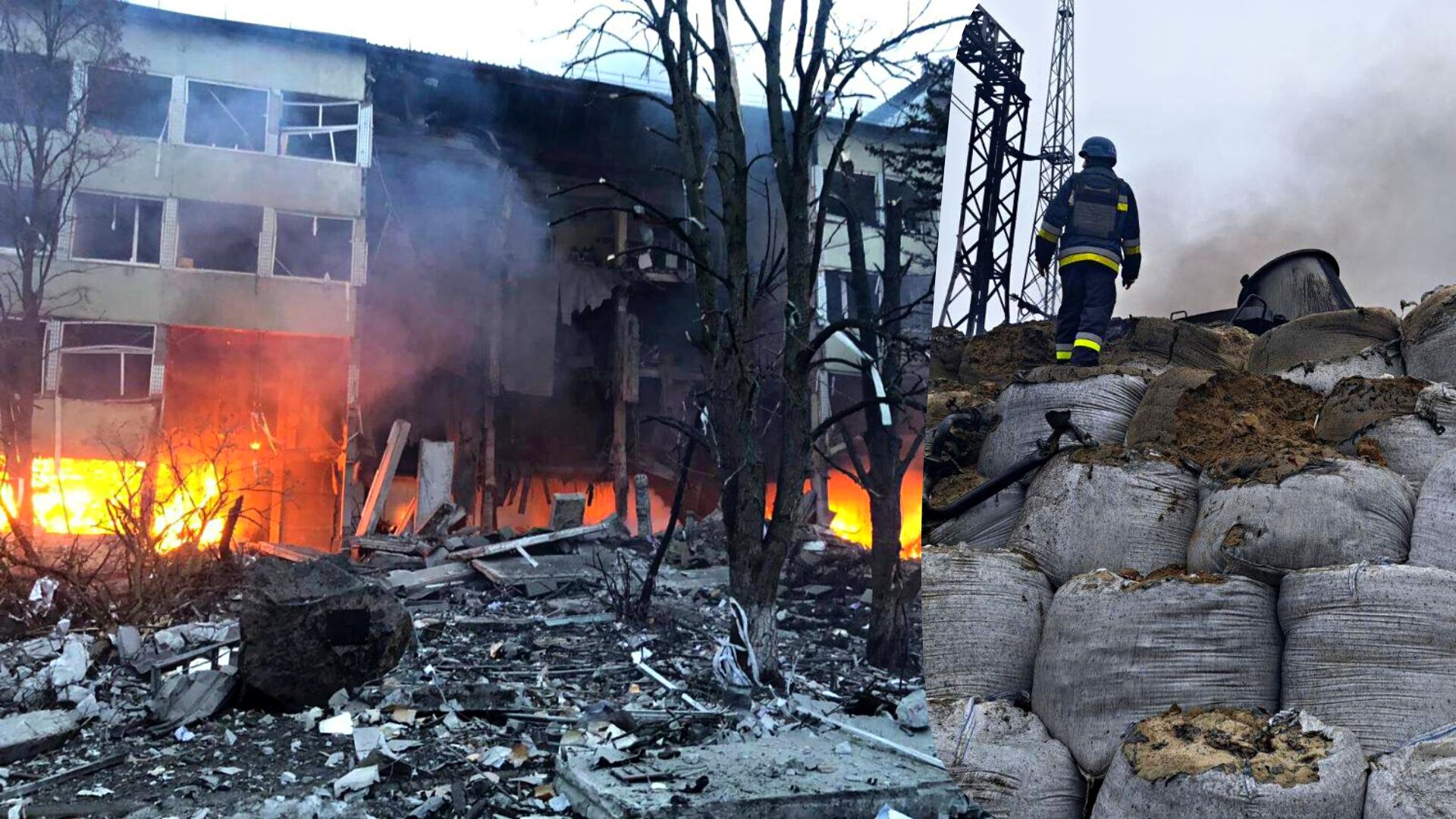 Президент України Володимир Зеленський відреагував на масований ракетний удар РФ 9 березня і опублікував моторошні фото наслідків атаки.