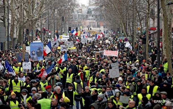 Протести 9 лютого відбудуться в Парижі, Бордо, Марселі і Монпельє, розширюючи свою географію.