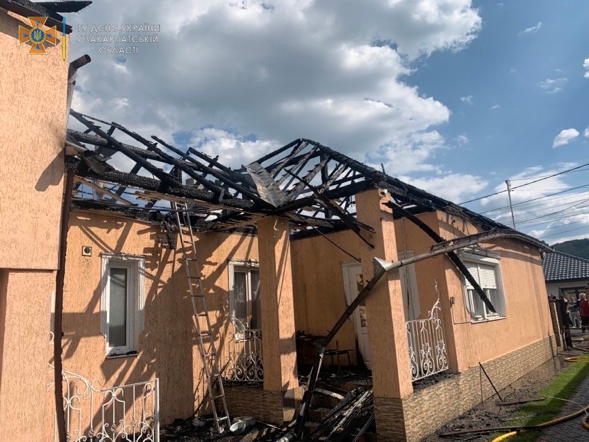 Вчора, 6 вересня, у м. Свалява Мукачівського району сталася пожежа у житловому будинку.