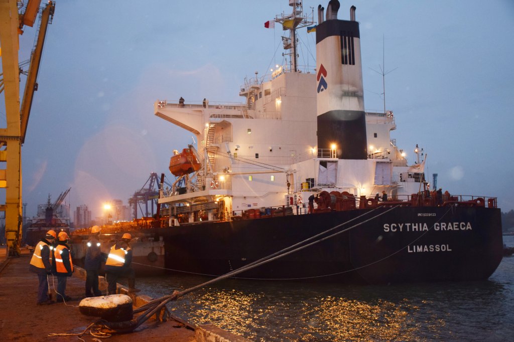 У порт Чорноморська в п'ятницю, 3 листопада, прибуло судно з черговою партією антрациту для України. Про це йдеться в повідомленні на сайті морського торговельного порту 