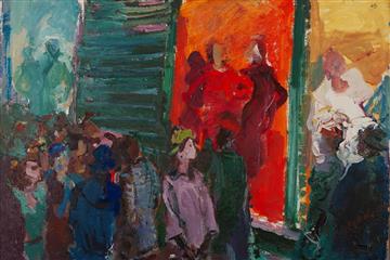 У Закарпатському обласному художньому музеї ім. Й. Бокшая презентували виставку робіт народного художника СРСР Миколи Глущенка.