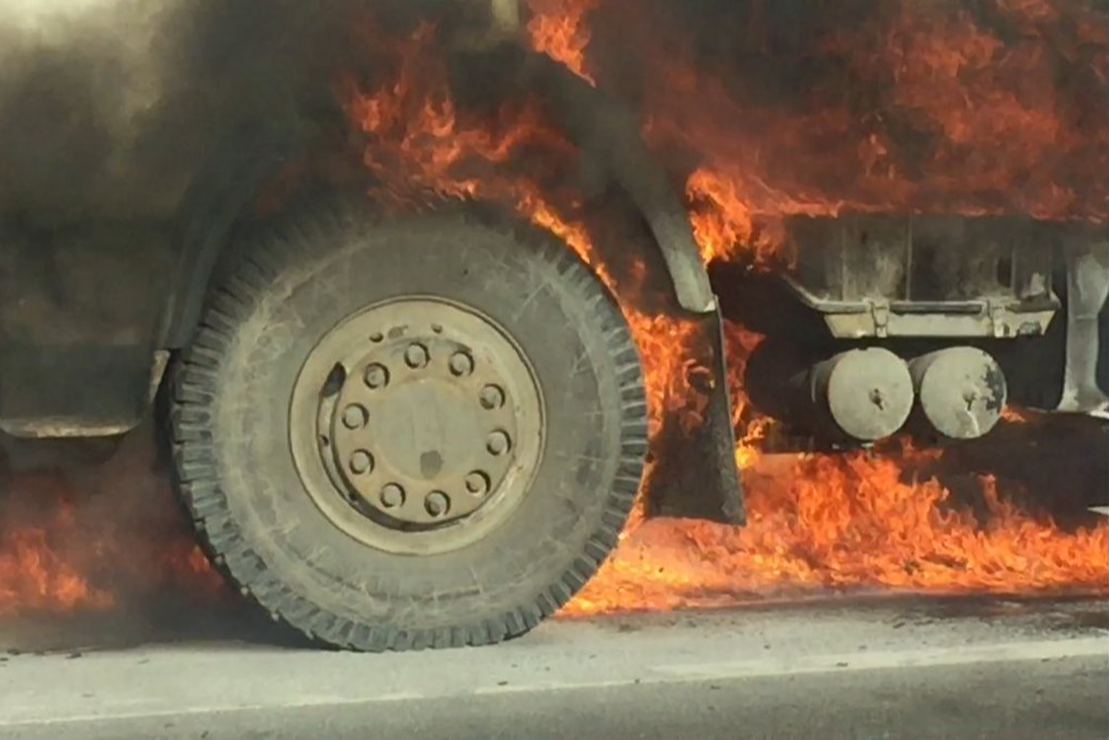 Вчора, 25 червня, у селі Неветленфолу Берегівського району сталося загорання в причепі вантажного автомобіля. 