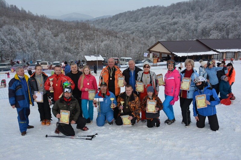 На Свалявщині відбулися змагання з гірськолижного спорту 