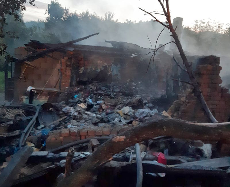 В течение 7 часов хустские спасатели ликвидировали пожар в жилом доме, расположенном в с. Копашнево.