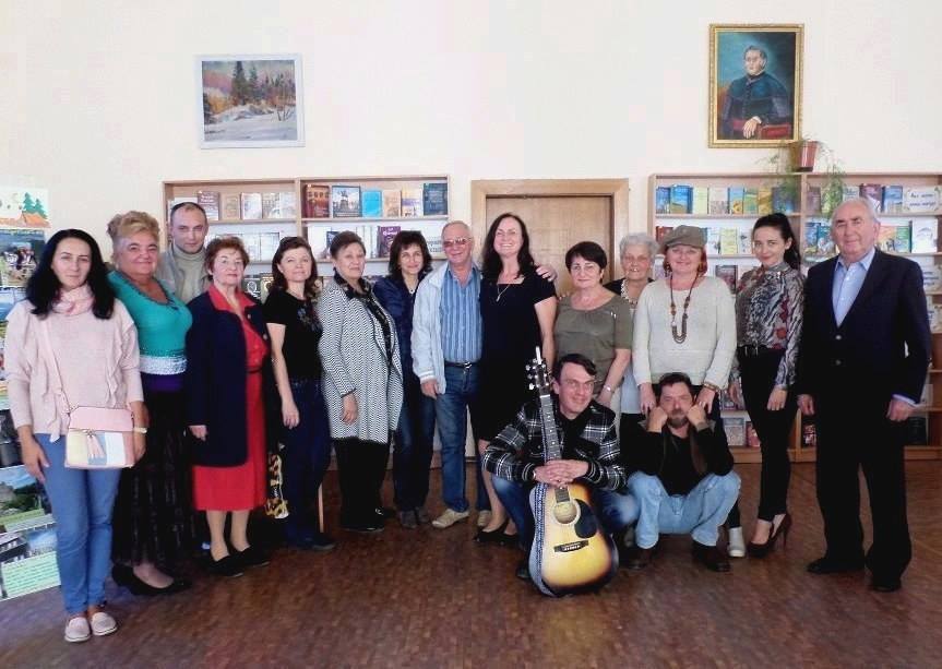 До Мукачева з творчим візитом завітала київська поетеса Лілія Батюк-Нечипоренко.