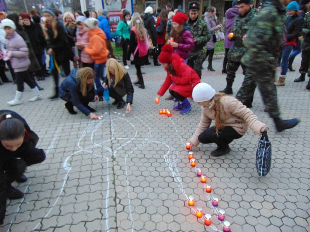 У Чопі відзначили День Гідності та Свободи (ФОТО)