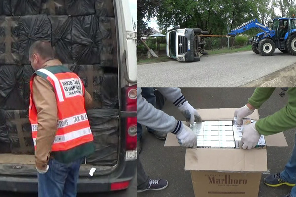 Неподалеку от венгерско-украинской границы контрабандисты попали в ДТП
