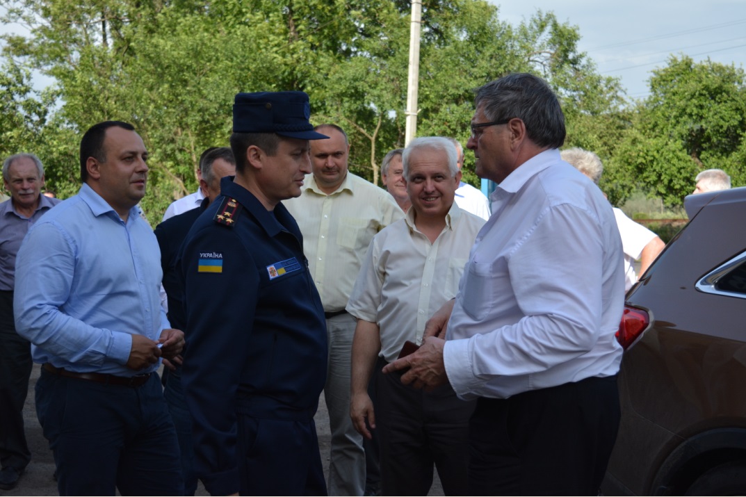 17 червня делегація краю Височина Чеської Республіки на чолі з гетьманом Іржі Бєгоунеком відвідала пожежно-рятувальний підрозділ.