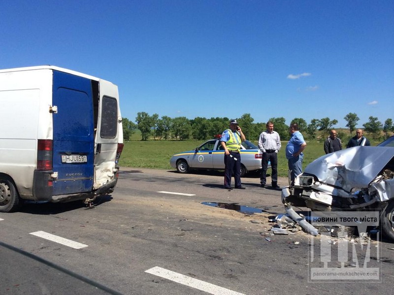 На Мукачівщині сталася ДТП